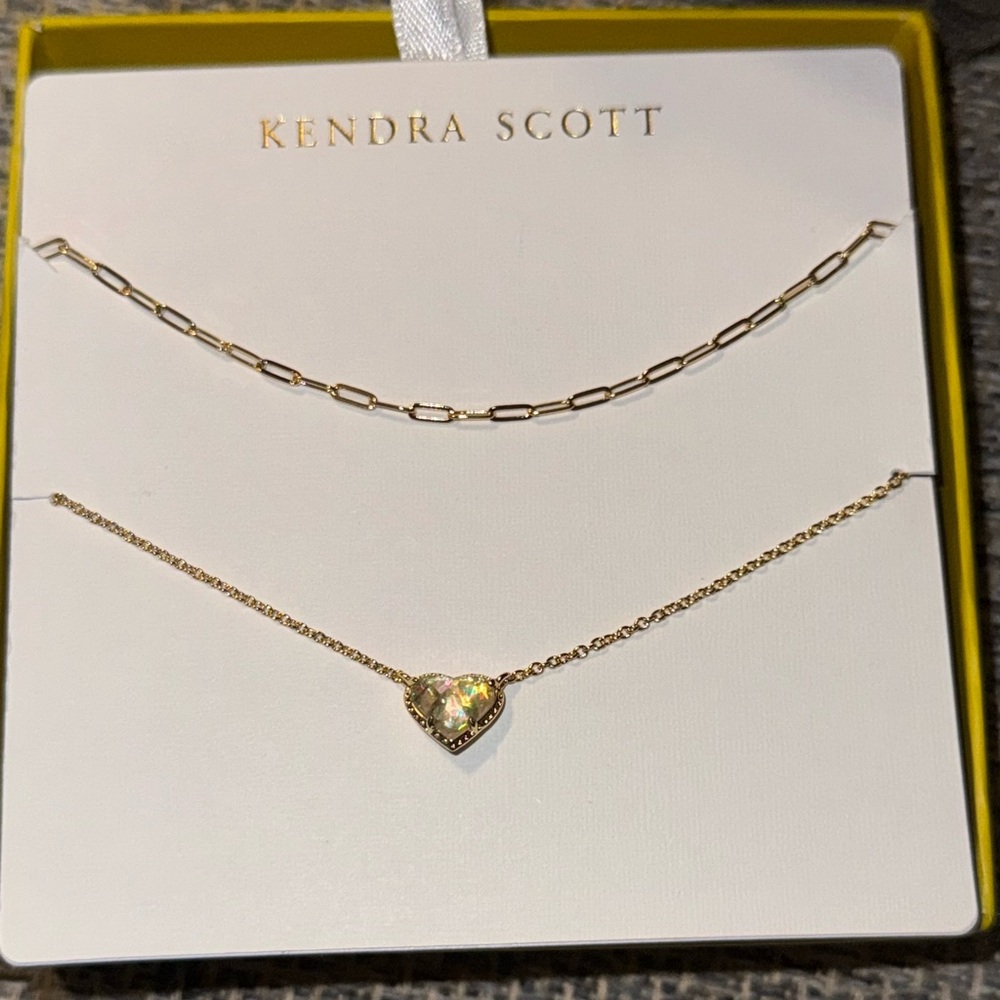 Kendra Scott Gold Layered Necklace Set